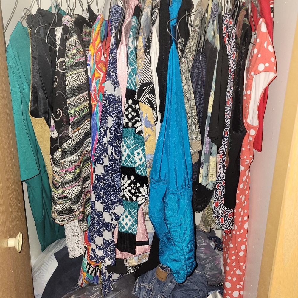Vintage lot bundle clothing men's women's
